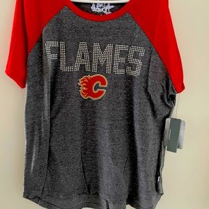 Womens Calgary Flames Tshirt